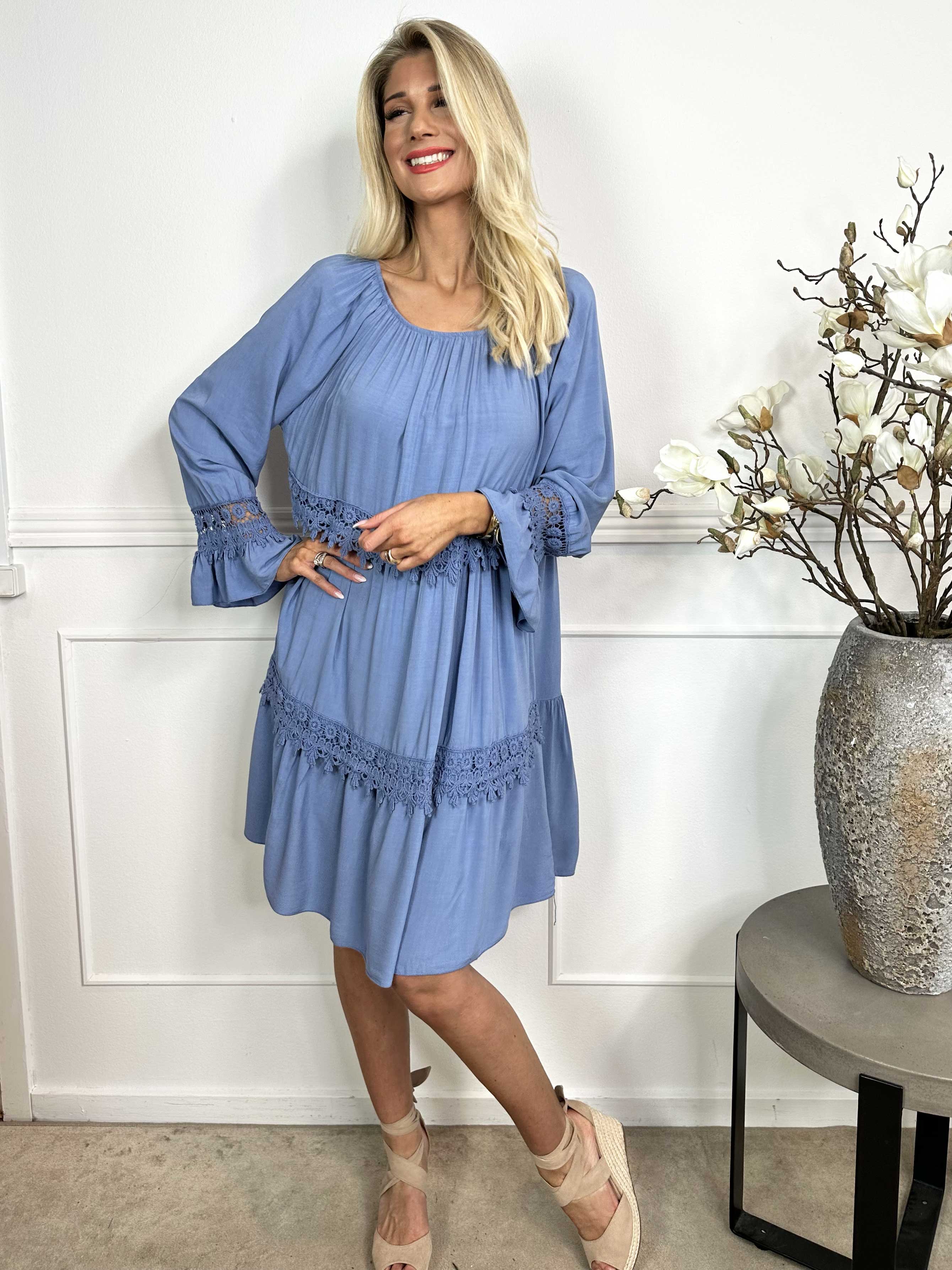 Tilda - Sød tunikakjole med broderinger